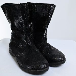 Black Sequent Boots